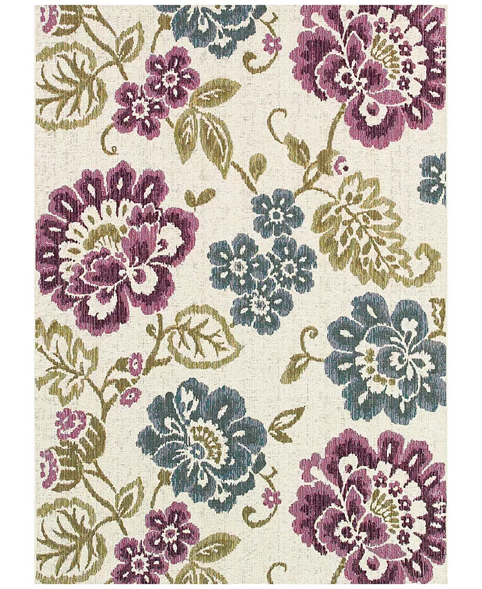 Couristan Dolce 4078 7439 Tivoli Ivory-Multi 2'3