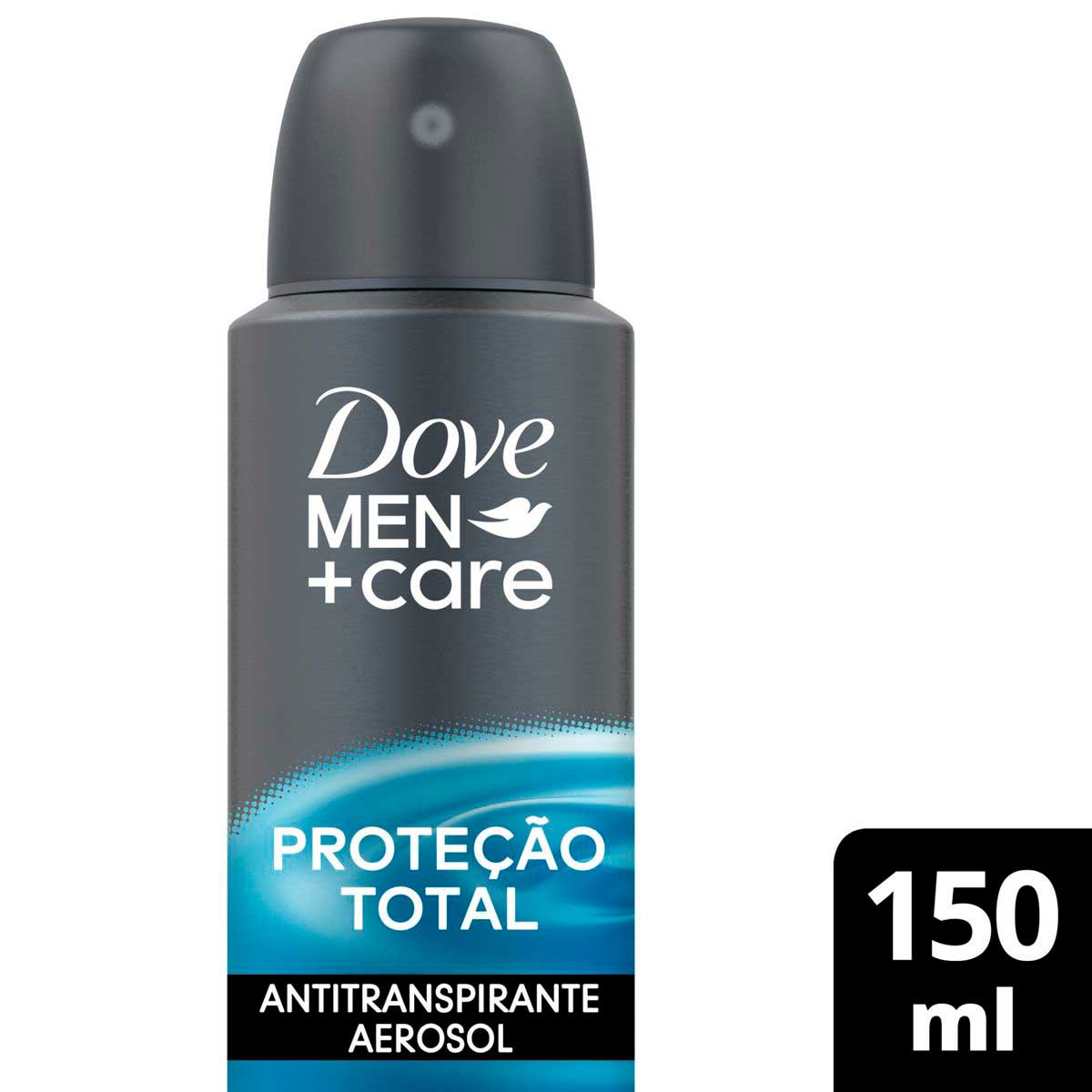 Desodorante Aerosol Dove Men+Care Protecao Total 150ml