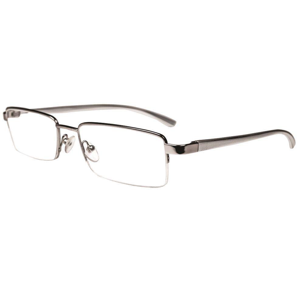 Magnifeye Reading Glasses Modern Silver 1.5 Magnification 86010-14