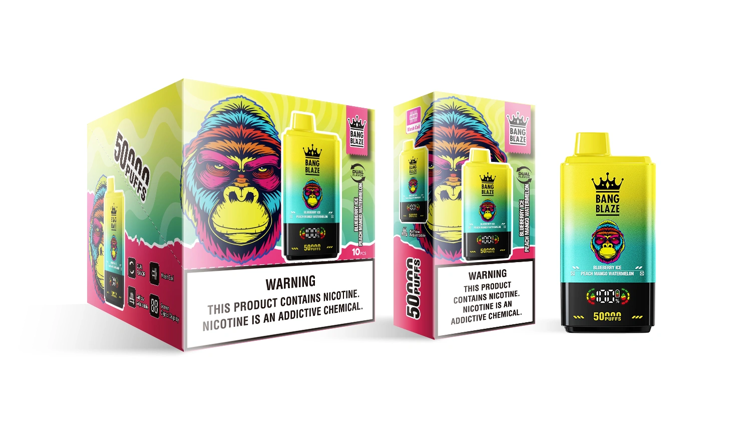 🔥 Bang Blaze 50000 Puffs Double Flavours Disposable Vape
