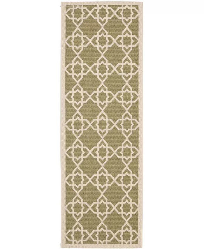Safavieh Courtyard Green and Beige 2'3