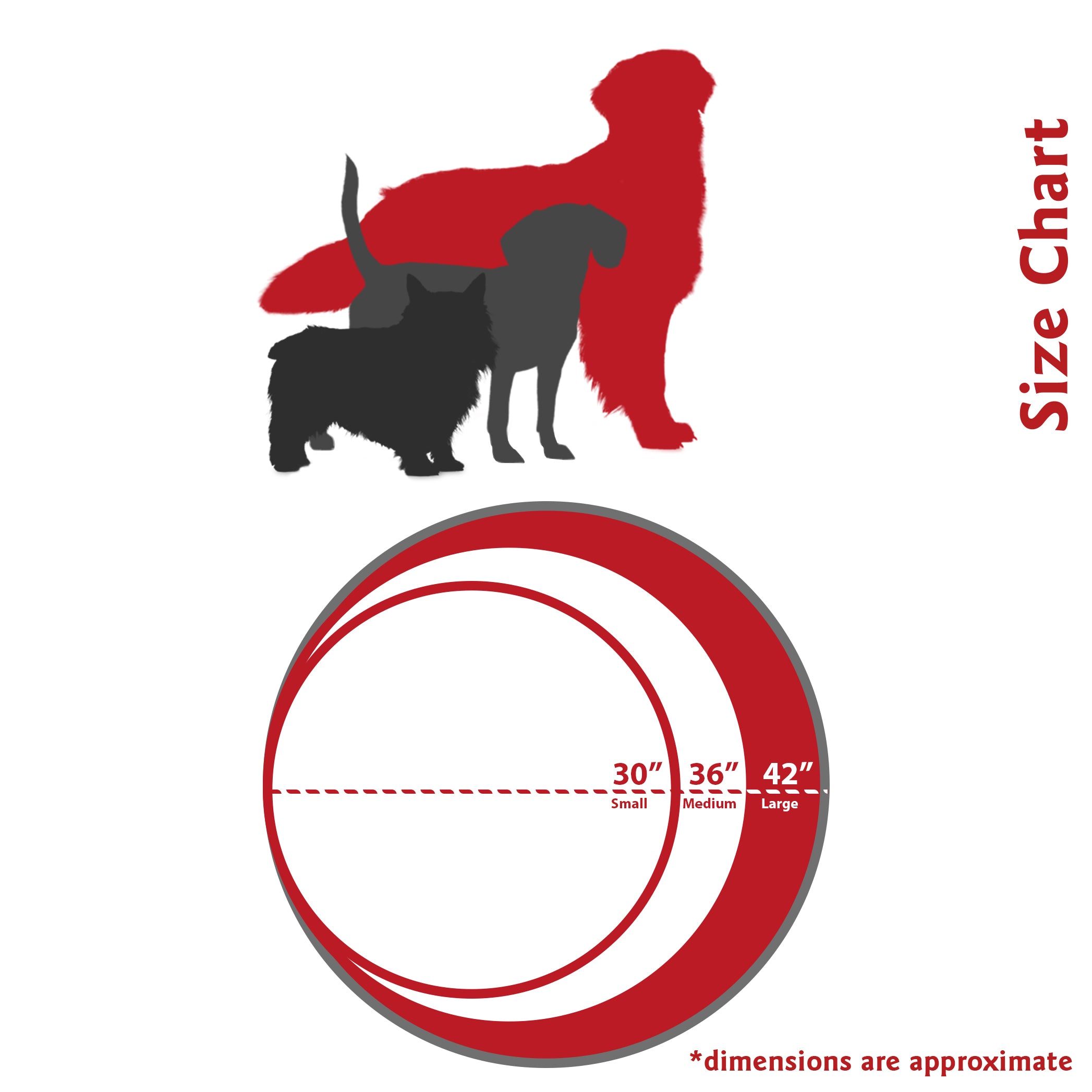 Majestic Pet | Villa Velvet Round Pet Bed For Dogs， Removable Cover， Aubergine， Large