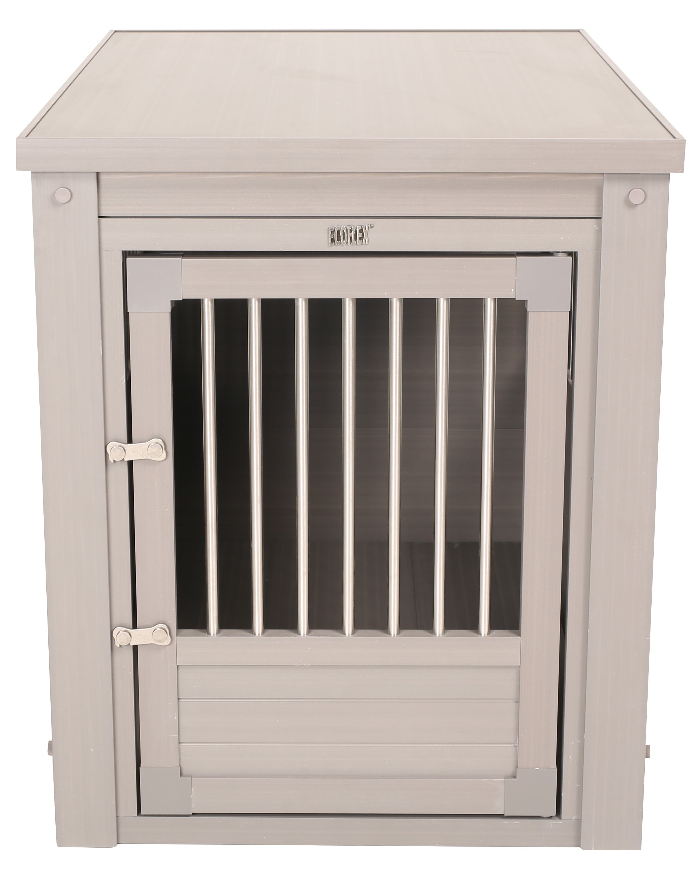 ECOFLEX® Dog Crate End Table - Grey Large