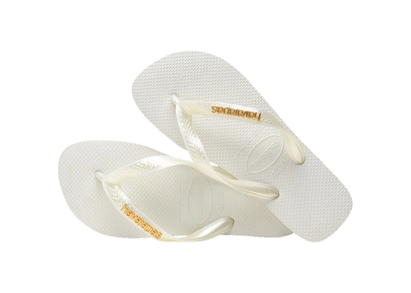 Chinelo Havaianas Top Logo Metálico