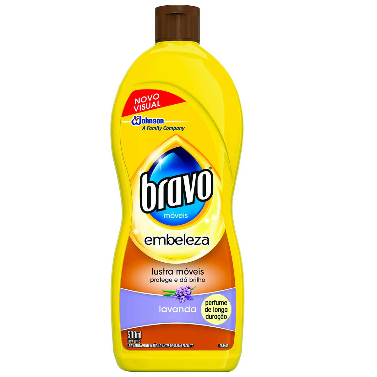 Lustra Moveis Bravo Brilho Pratico Lavanda 500 ml