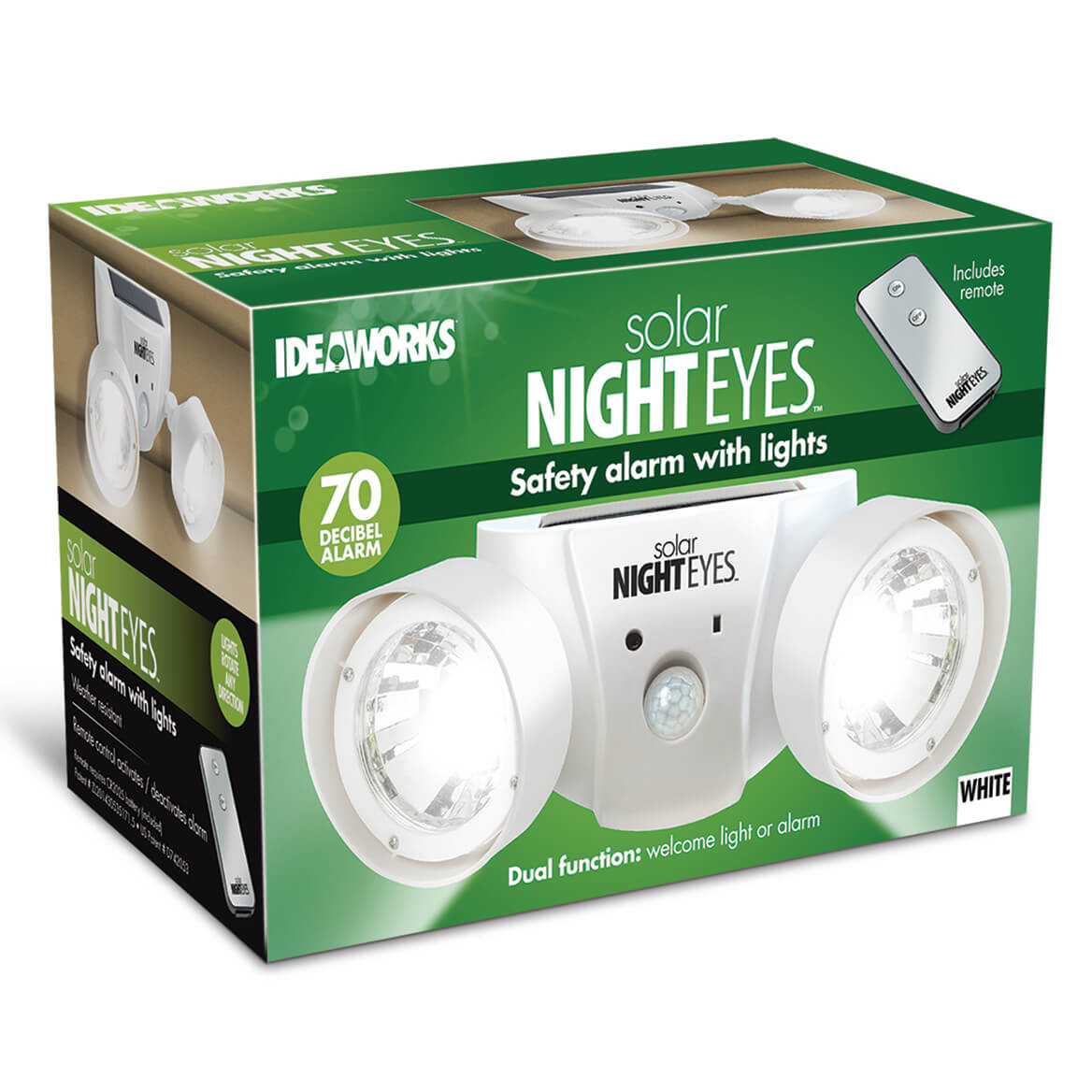 Solar Night Eyes with Alarm