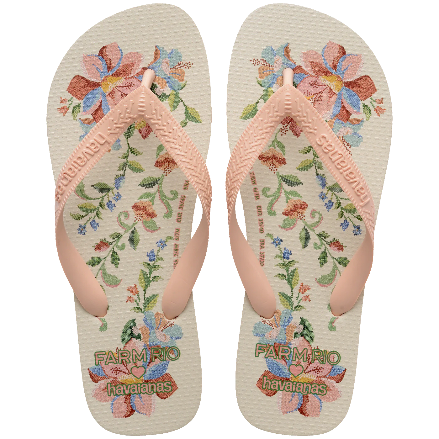 Chinelo Havaianas Farm Brisa Serena