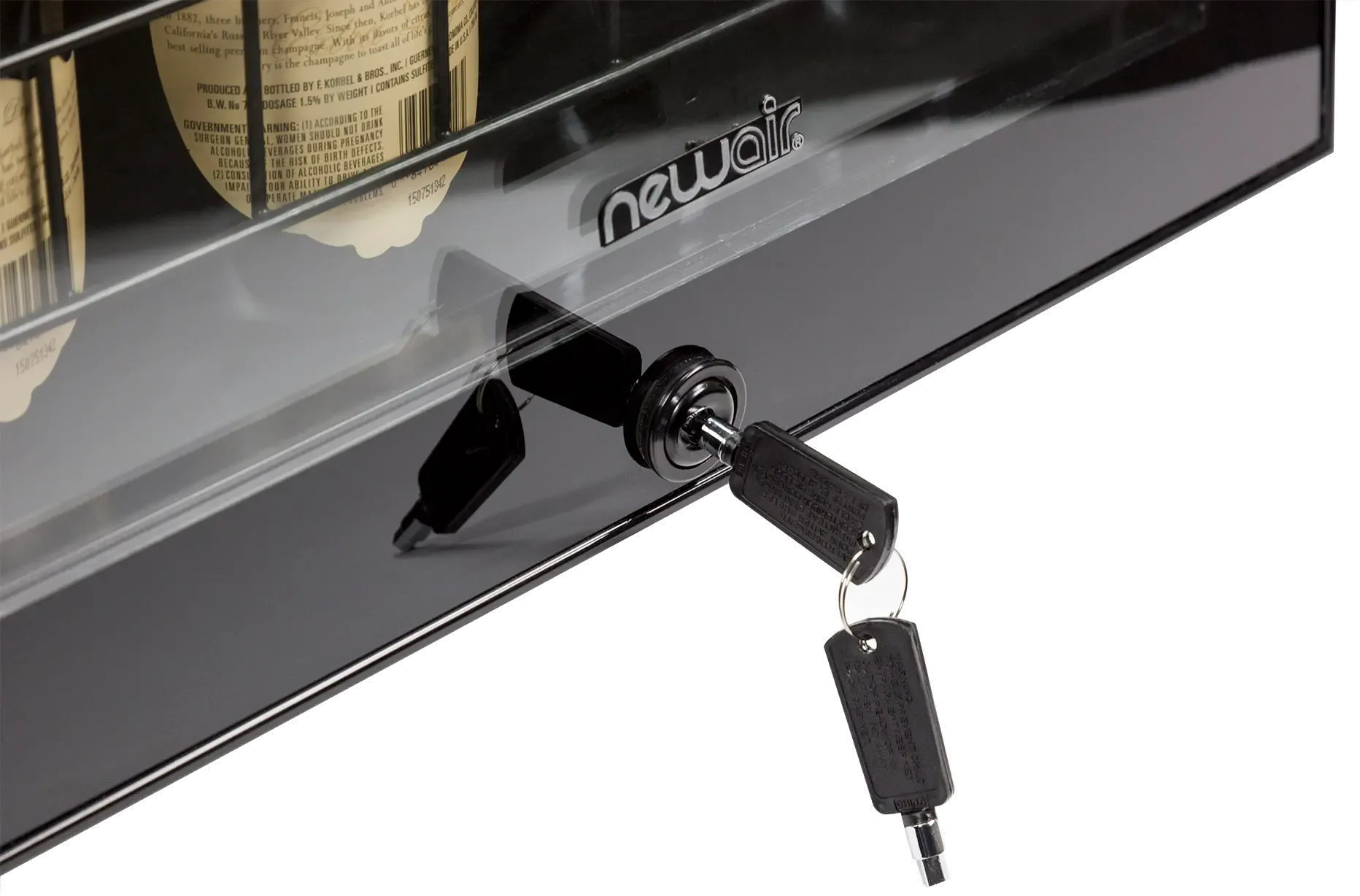 NewAir 126 Can Beverage Cooler - Black