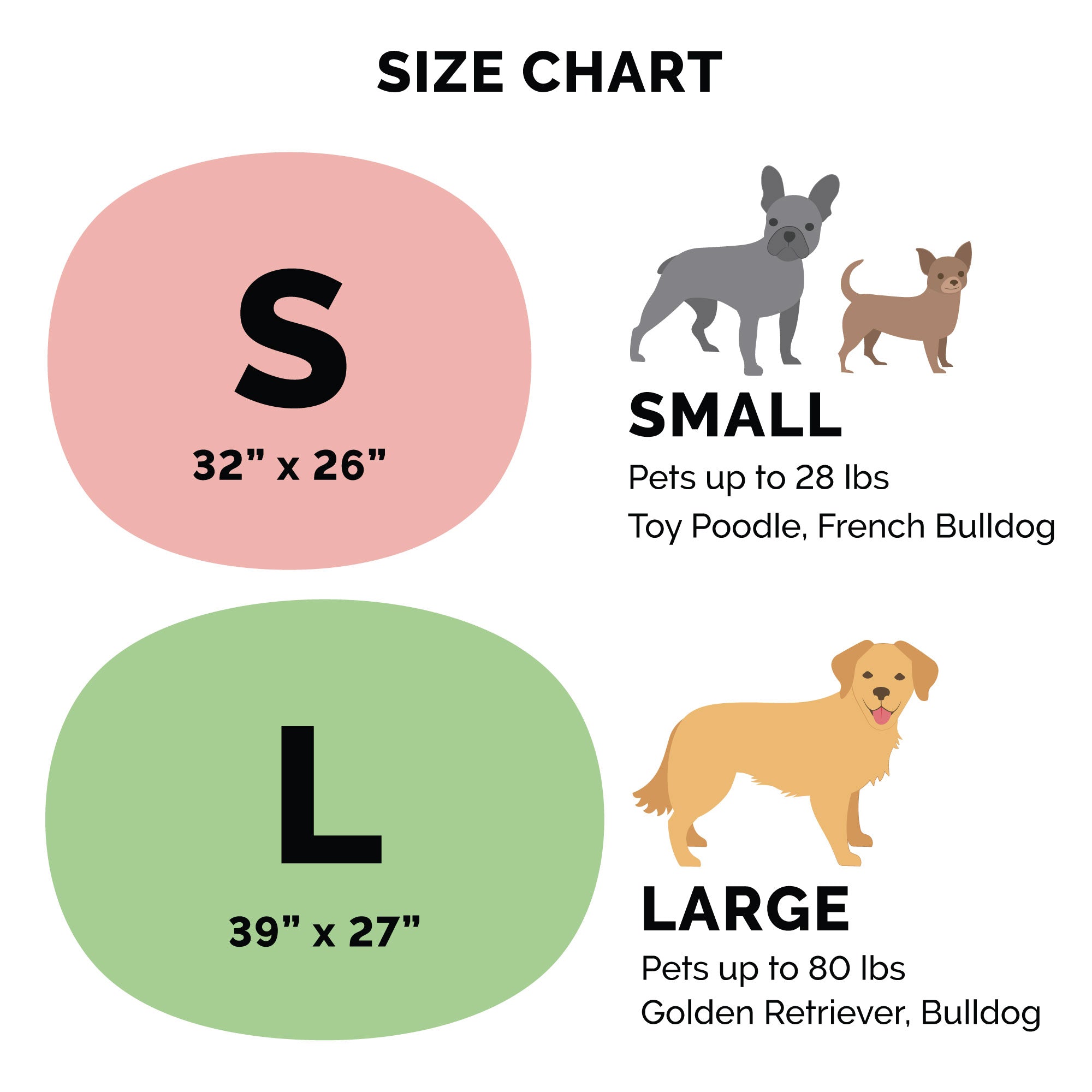 FurHaven | Trail Pup Packable Stuff Sack Travel Pillow Bed for Dogs and Cats， Flame Red and True Blue， Large