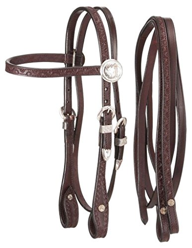 King Series Miniature Browband Headstall with Silver