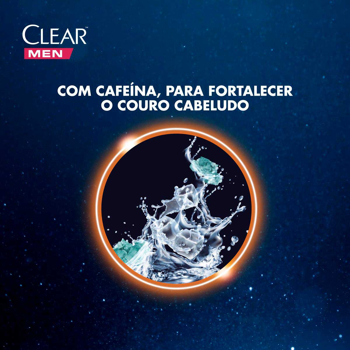 Shampoo Anticaspa Clear Men Queda Control 200 ml