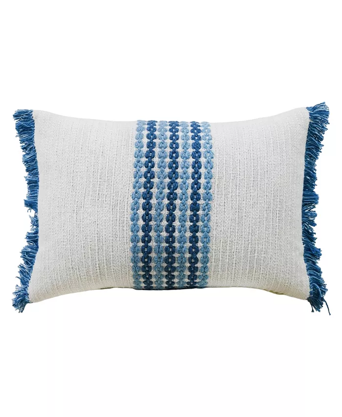 Vibhsa Linden Street Handloom Woven Decorative Pillow， 14'' x 20''