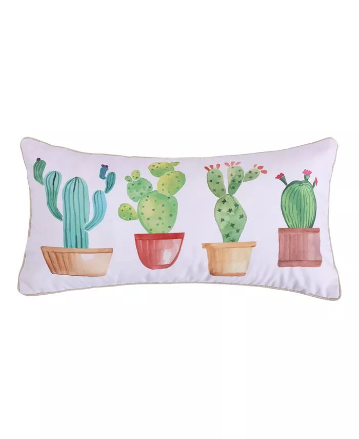 Levtex Casita Cactus Decorative Pillow， 12