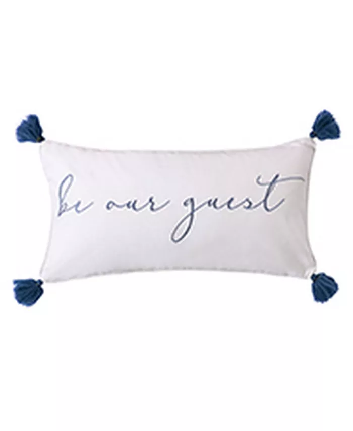Levtex Lillian Be Our Guest Decorative Pillow， 12