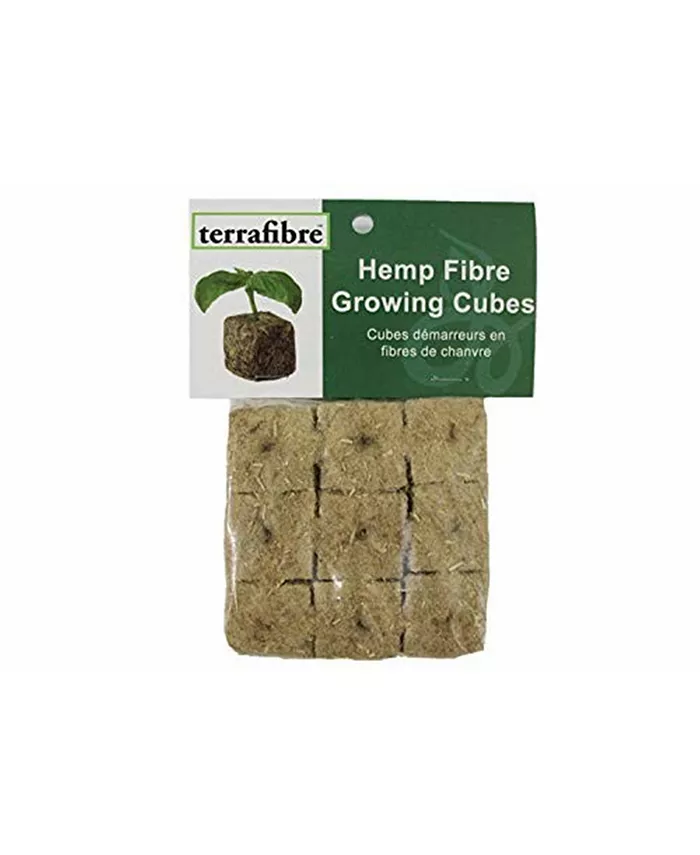 Terrafibre Natural Hemp Fibre Growing Cubes 1.5