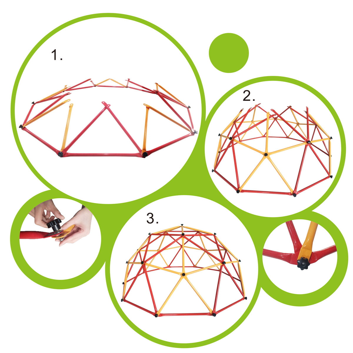 TOBBI Outdoor Kid's Dome Climber 82