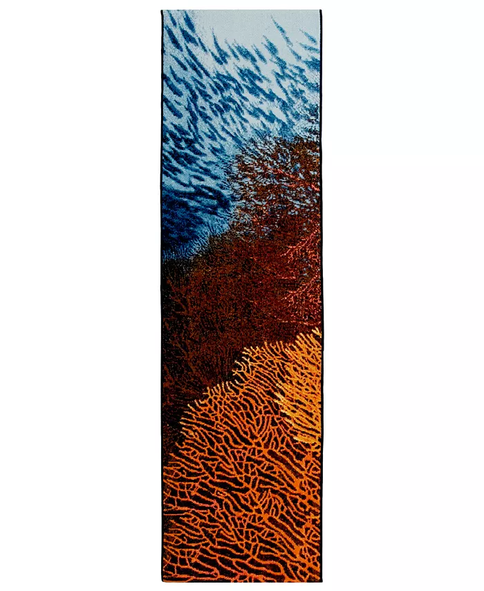 Liora Manne' Marina Coral Area Rug