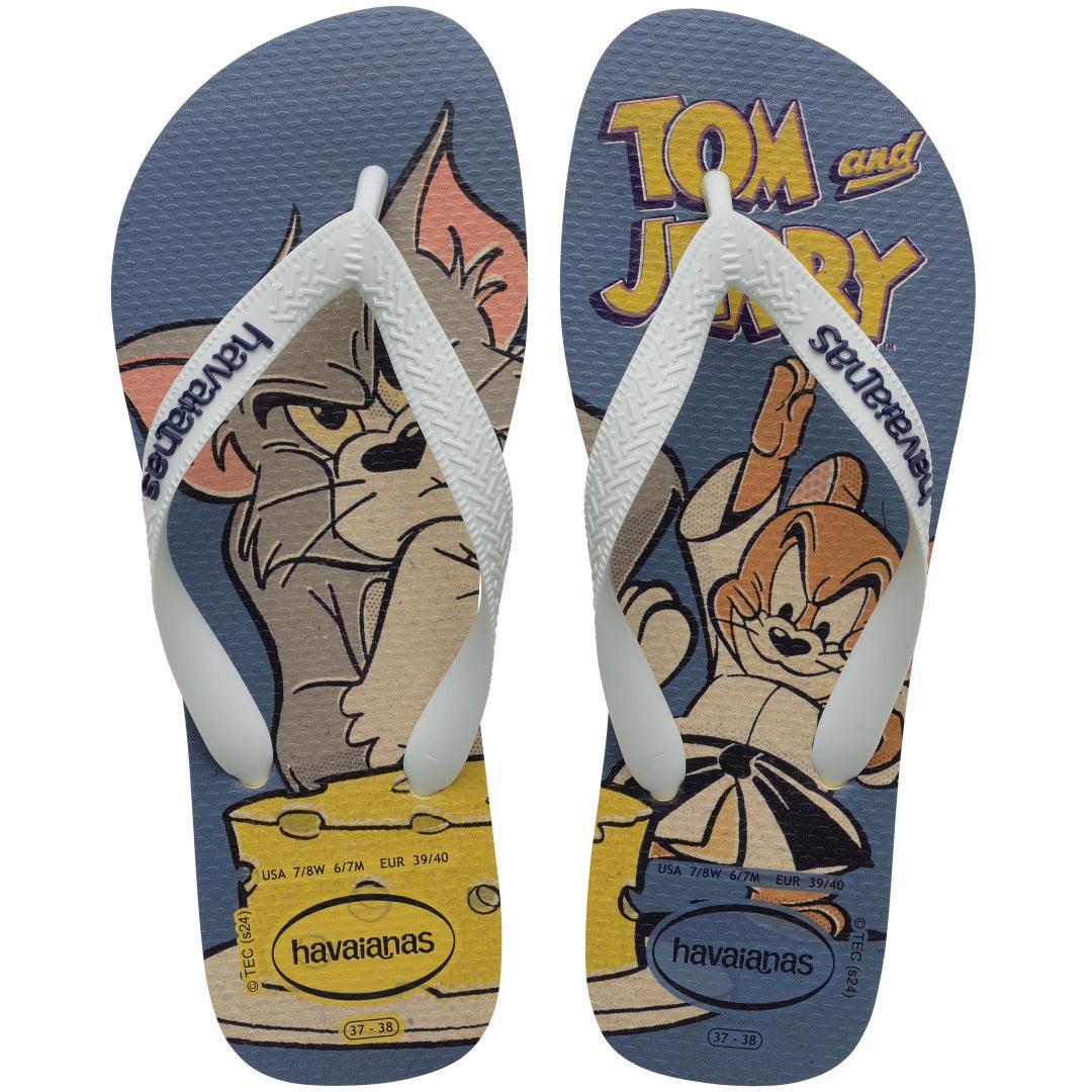 Chinelo Havaianas Top Clássicos Warner Tom e Jerry