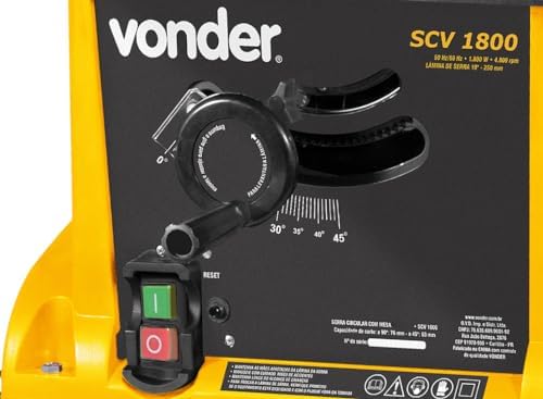 Vonder, Serra Circular Com Mesa, 10