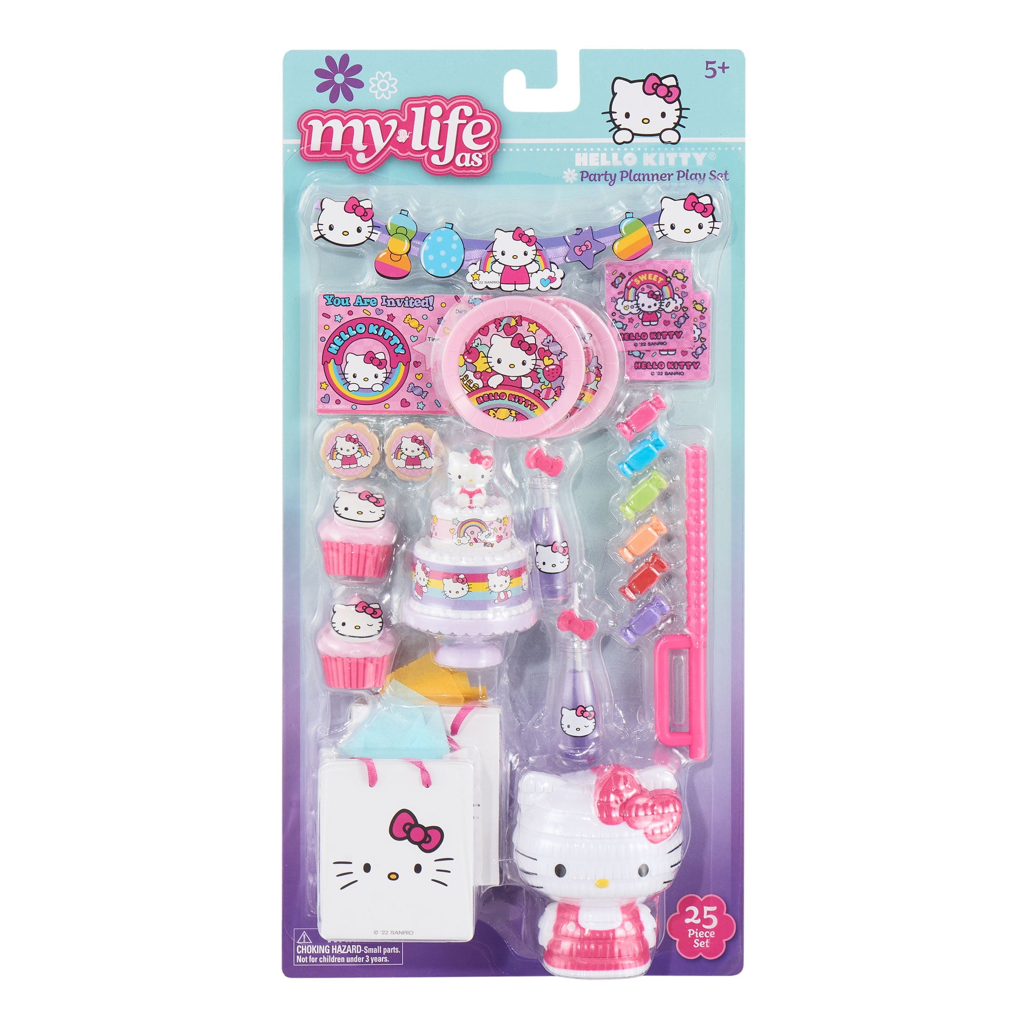 My Life As Hello Kitty Party Planner Play Set for 18 Inch Dolls