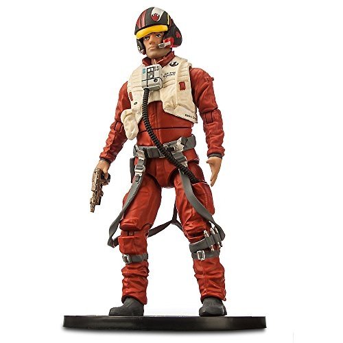 disney star wars 6'' elite series die-cast figure poe dameron (episode vii: a force awakens)
