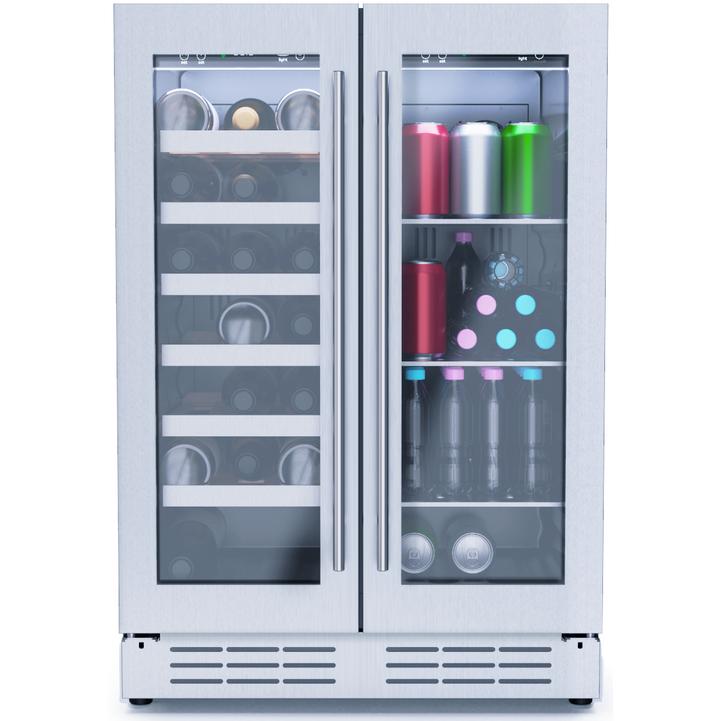 Elica Riserva 4.8 cu.ft. Freestanding Beverage and Wine Center EBF52SS1
