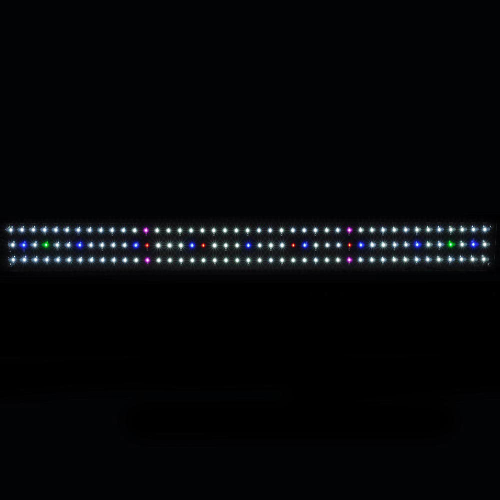 AquaBasik Full Spectrum LED Aquarium Fish Tank Lighting 30-41in 129