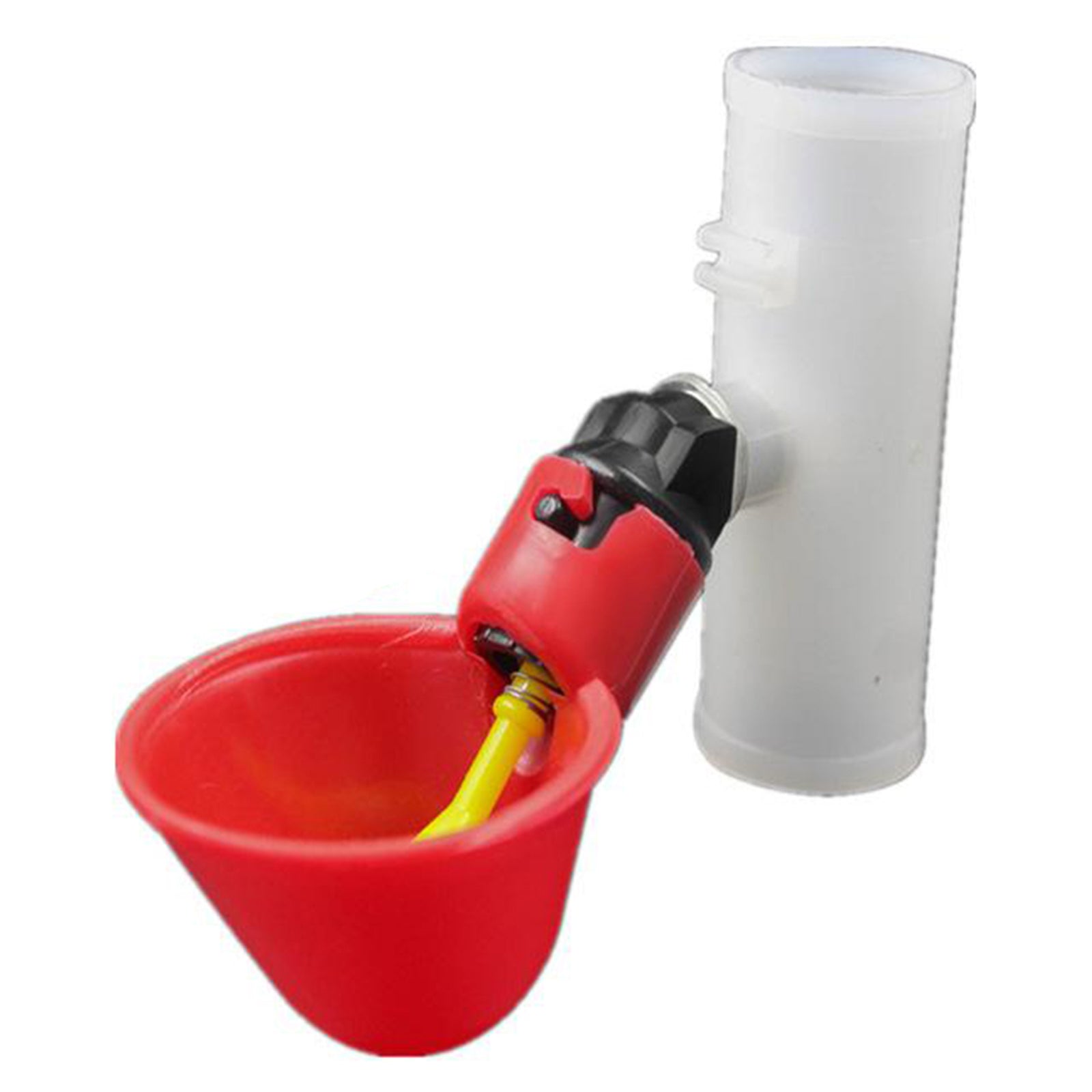 5PCS Livestock Poultry Drinking Cup Feed Automatic Feeder Bird Coop Chicken Fowl Pipe Fitting