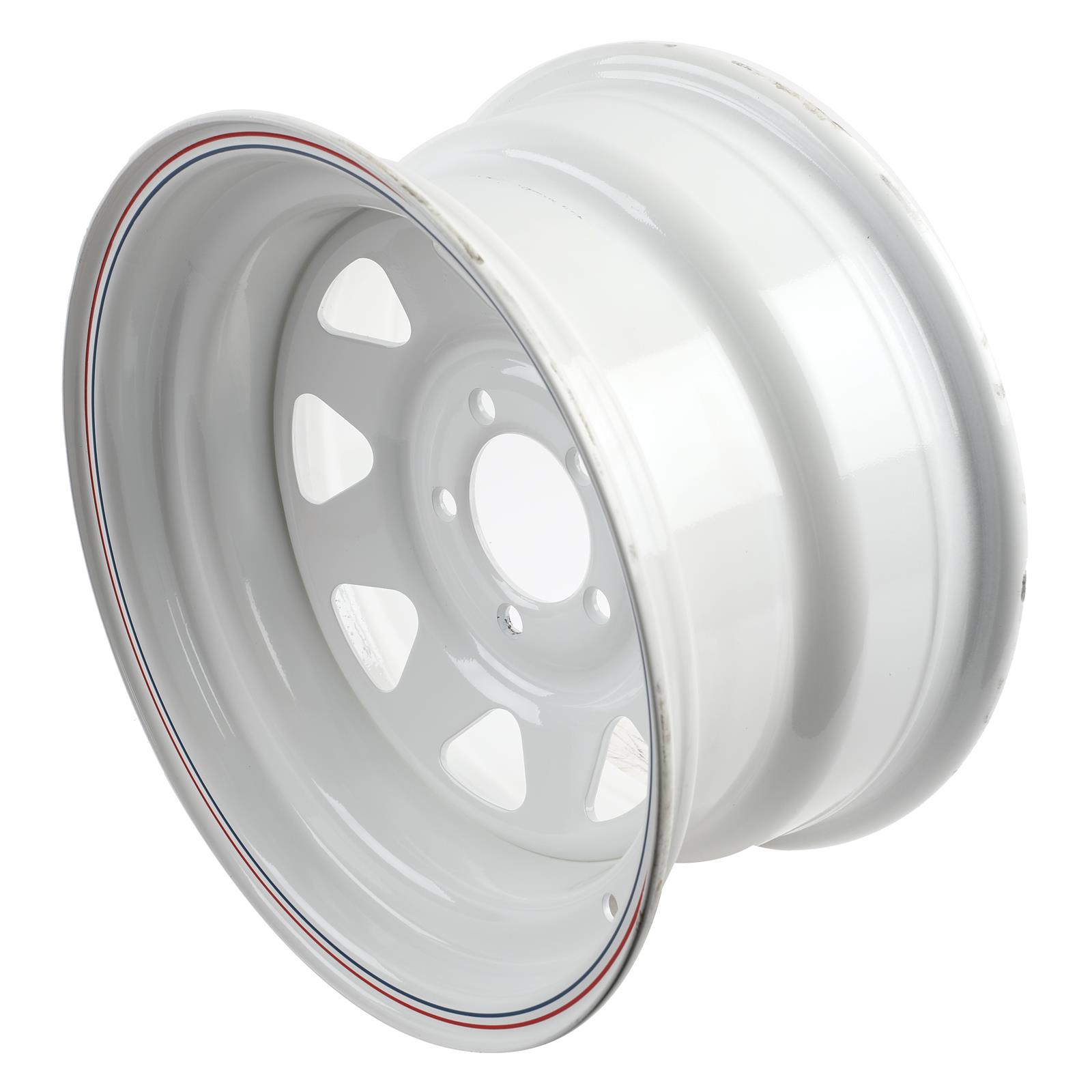 U.S. Wheel 70-5812 U.S. Wheel 70 Series White 8-Spoke Wheels