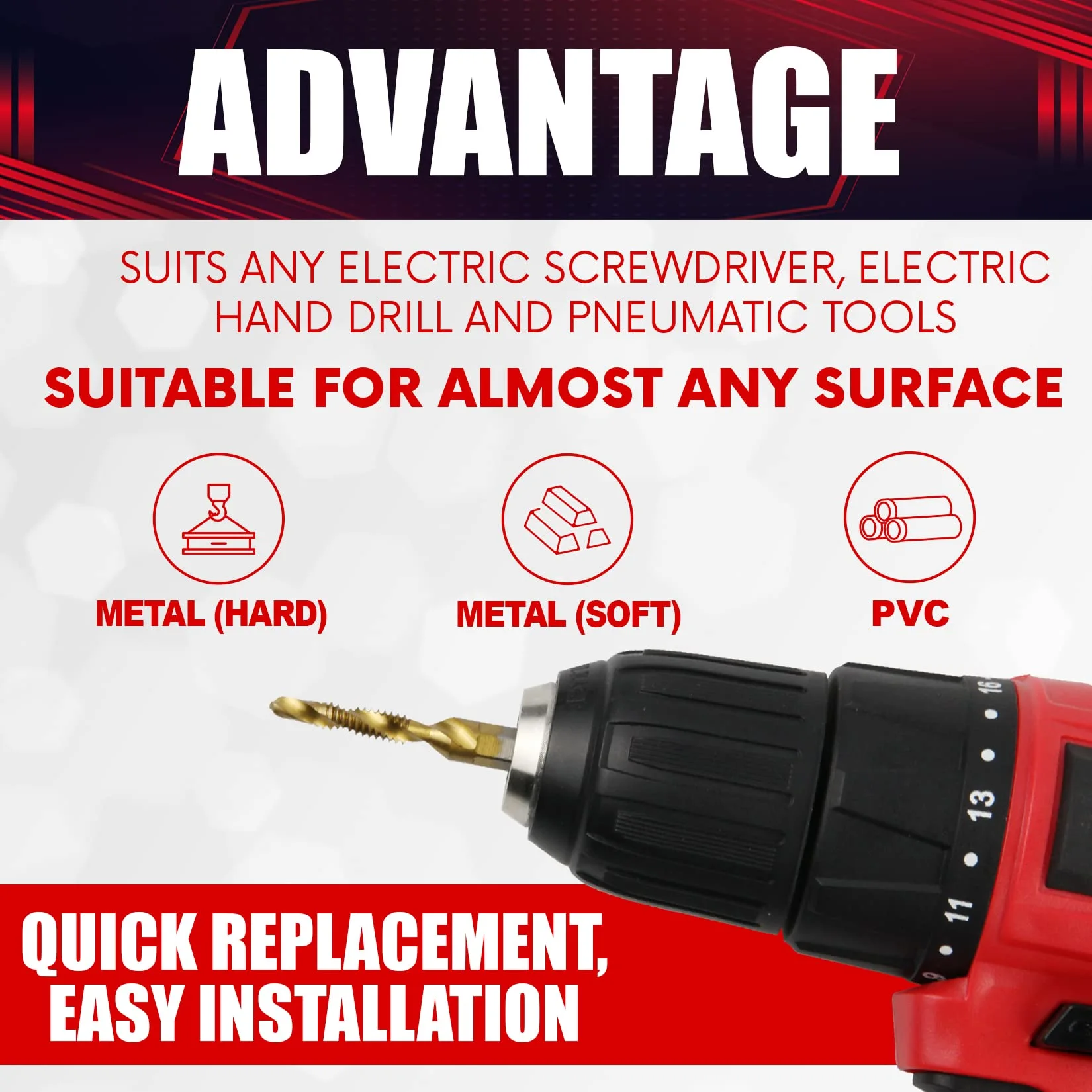 💥Made in Germany, Return If Damaged 💥High Speed Steel Hexagonal