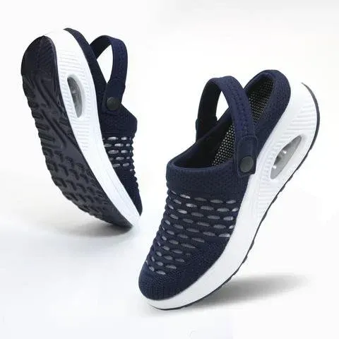 [Clearance Sale 48% OFF] -Women Walking Shoes Air Cushion Slip-On Shoe