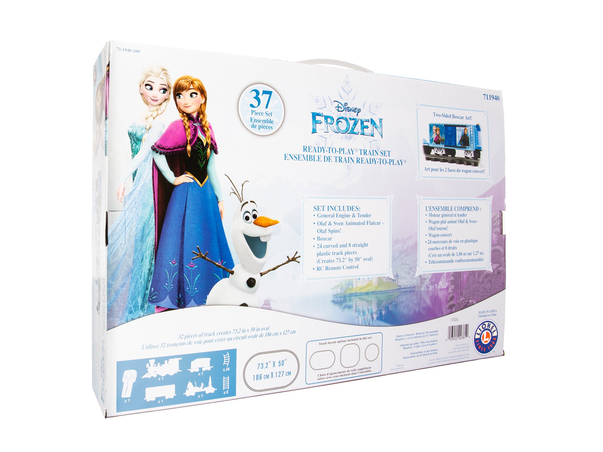Disney Frozen Battery Operated Train Set with Remote Control