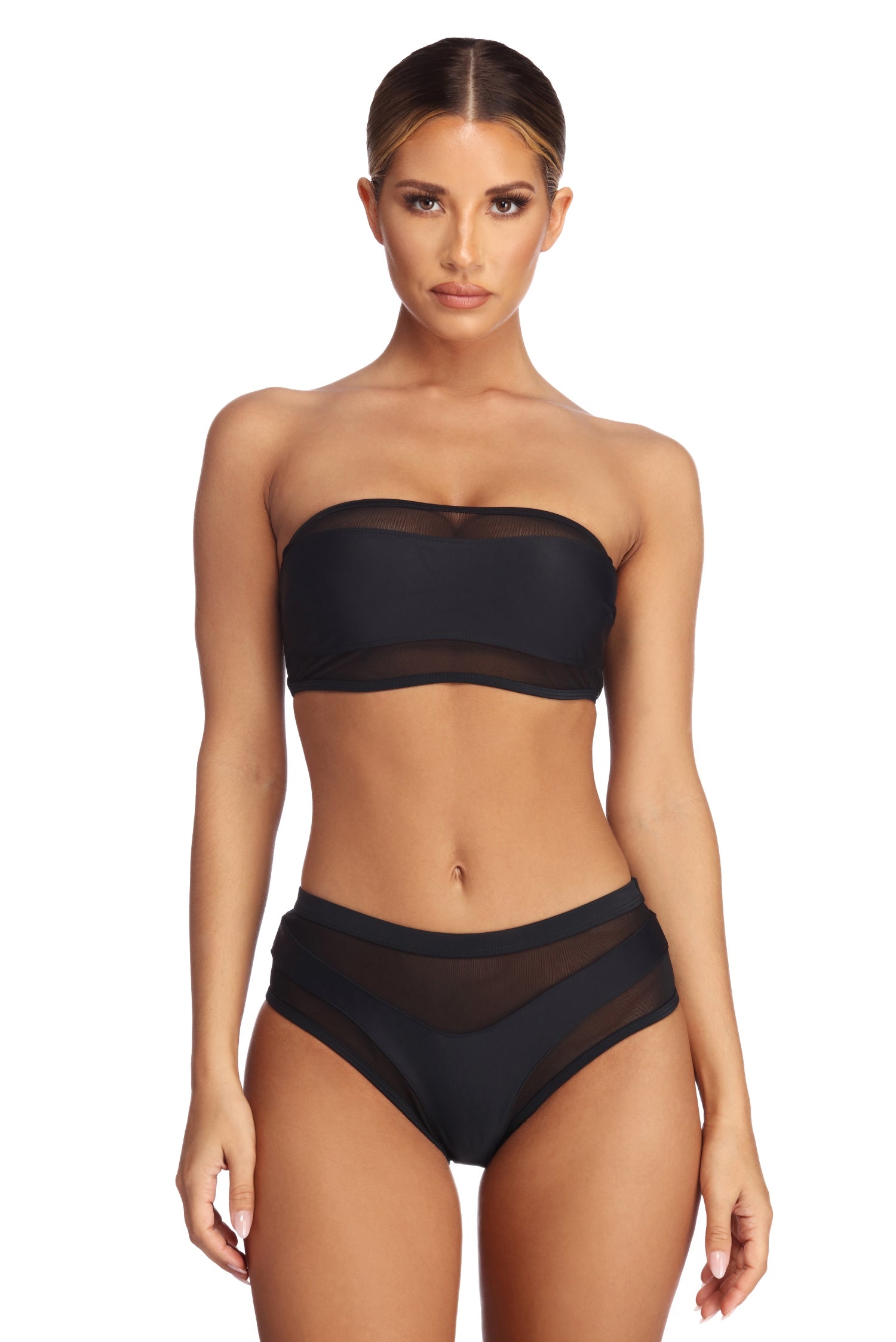 Don't Mesh With Me Swim Bottoms