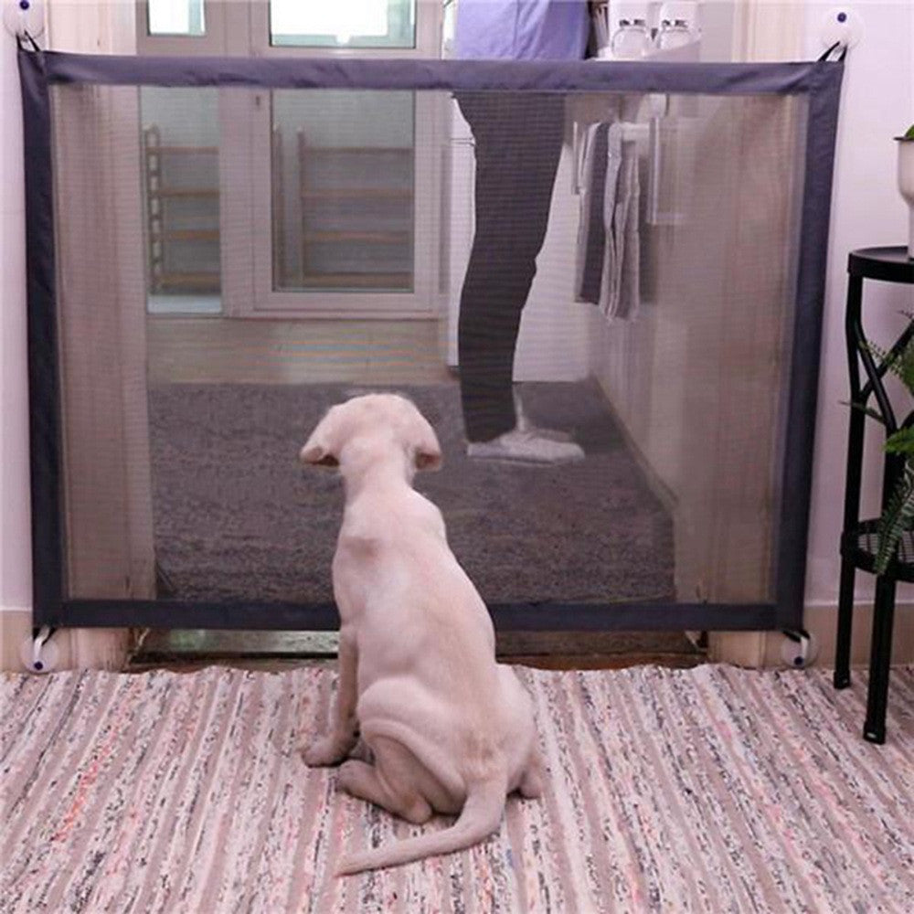 Sehao Magic Gate Portable Folding Safety Guard For Pets Dog Cat Isolated Gauze