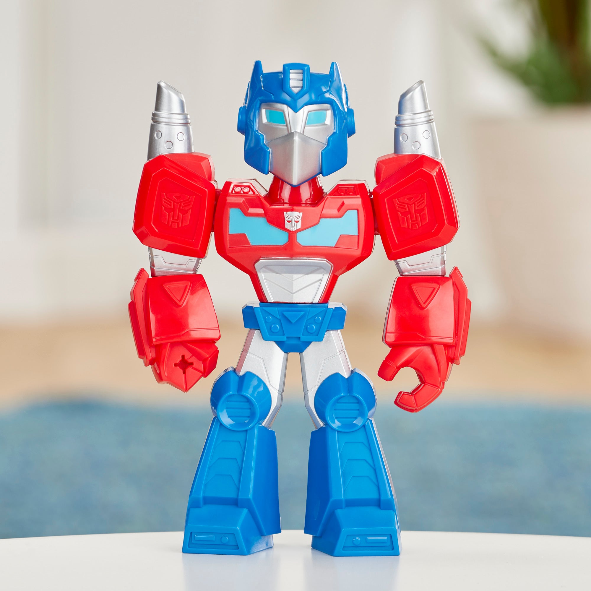 Transformers Rescue Bots Academy Mega Mighties 10-Inch Optimus Prime Action Figure