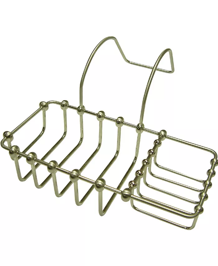 Kingston Brass Vintage 8-3 8-Inch Clawfoot Bath Soap and Sponge Holder