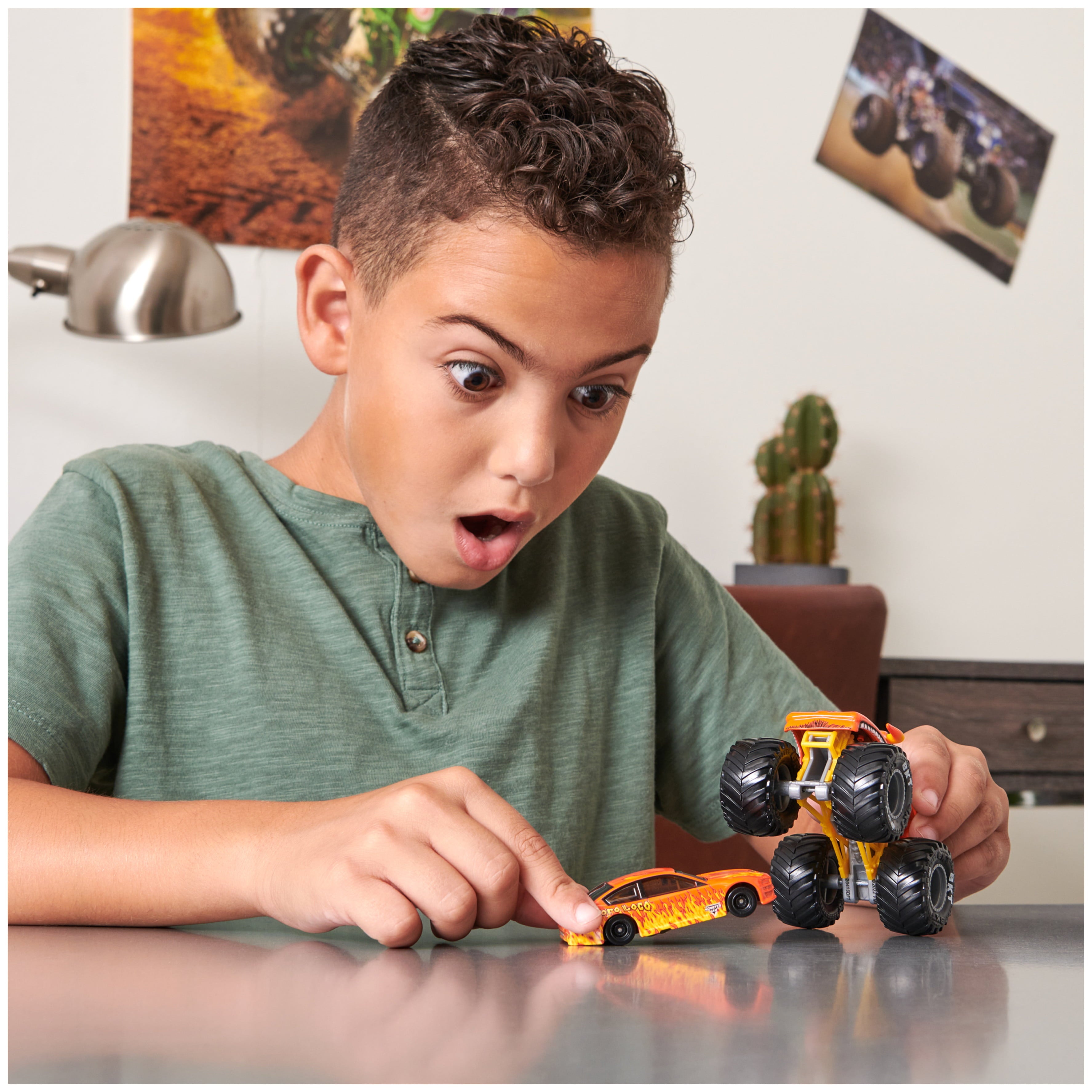 Monster Jam El Toro Loco Truck and Race Car (Walmart Exclusive)