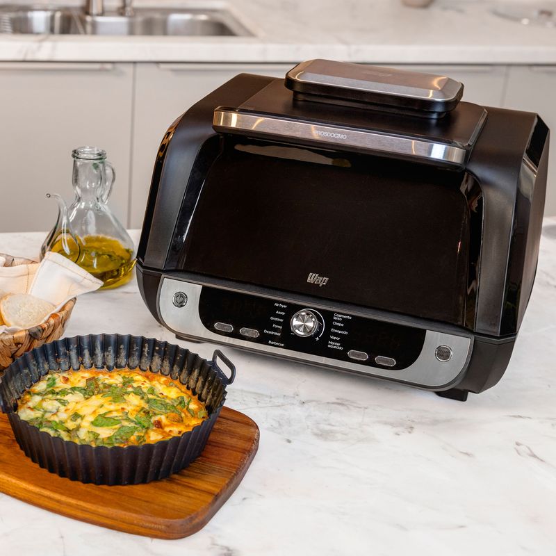 Fritadeira Elétrica WAP Air Fryer Barbecue Digital