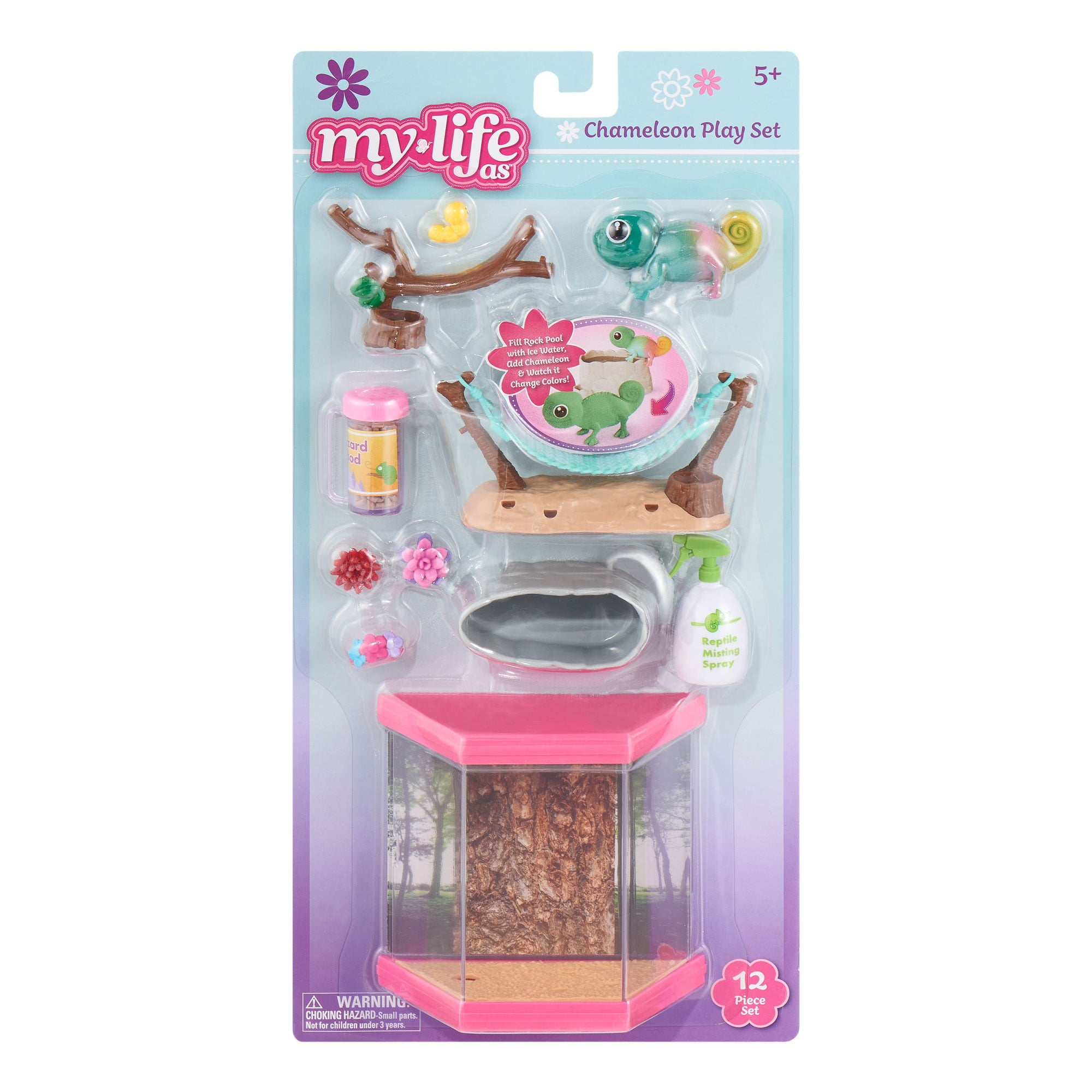 My Life As Pet Chameleon Play Set for 18 Inch Dolls
