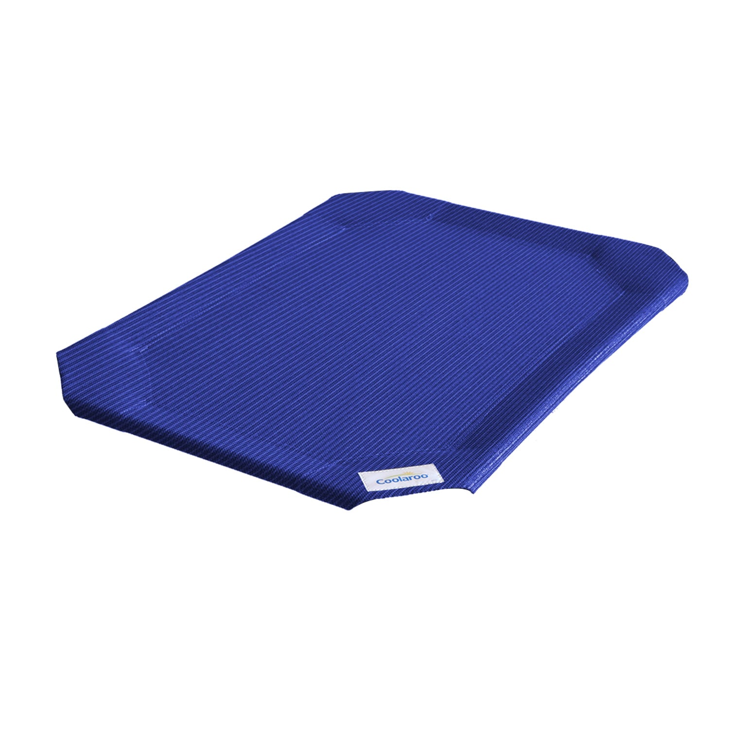 The Original Coolaroo Elevated Pet Dog Bed Replacement Cover， Medium， Aquatic Blue