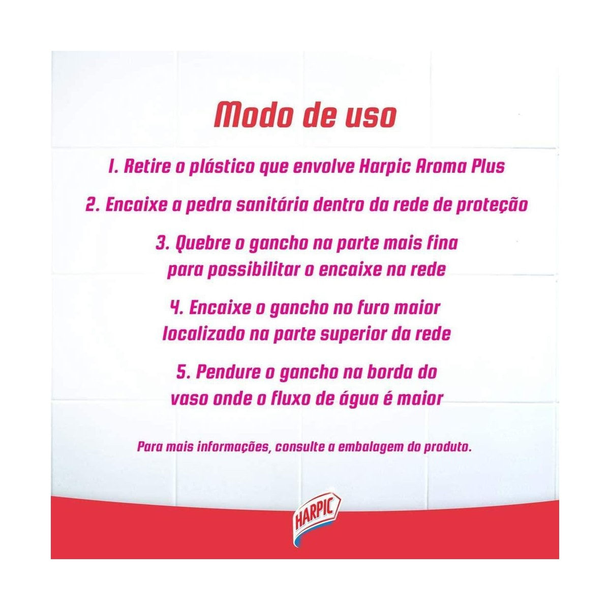 Detergente Sanitario Pedra Flores do Campo Harpic 1 Unidade