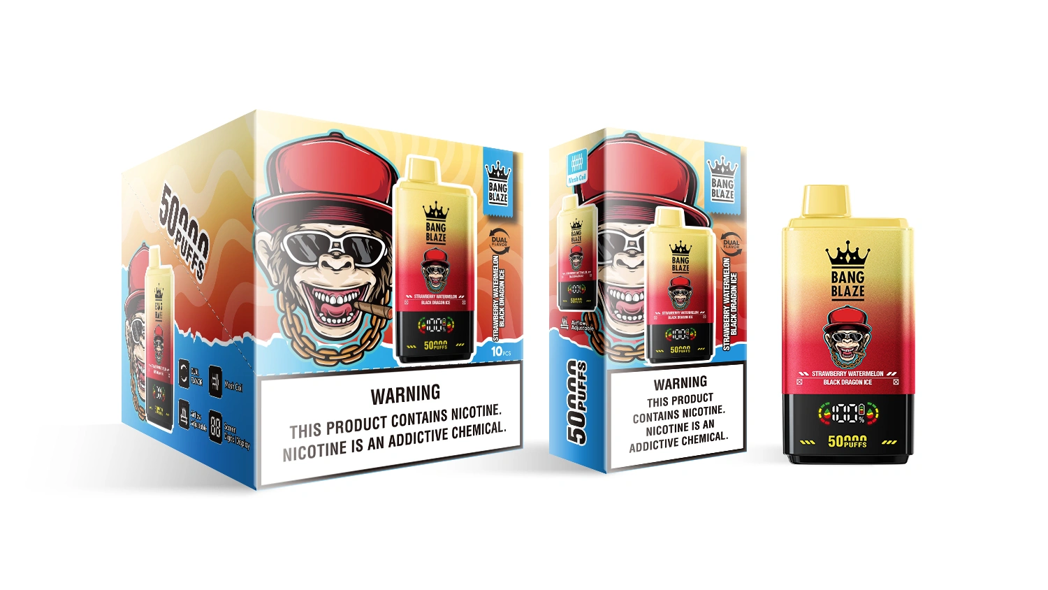 🔥 Bang Blaze 50000 Puffs Double Flavours Disposable Vape