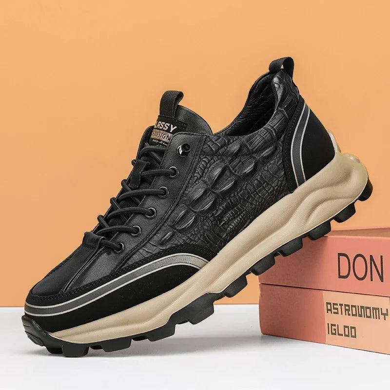 Tênis Sport Crocodille Explorer™: Design Imponente com Solado que Absorve Impacto!