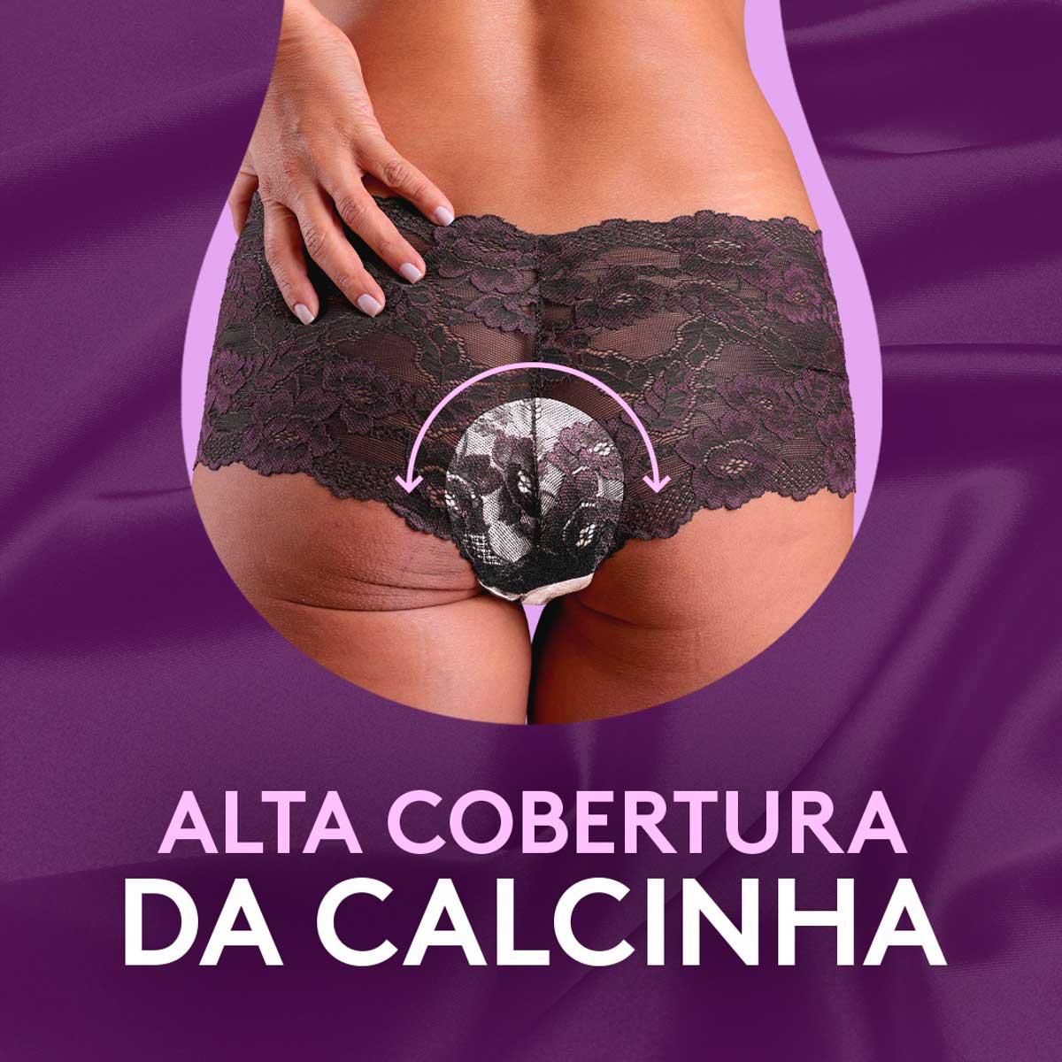 Absorvente com Abas para Escapes de Urina Poise Noturno 8 Unidades