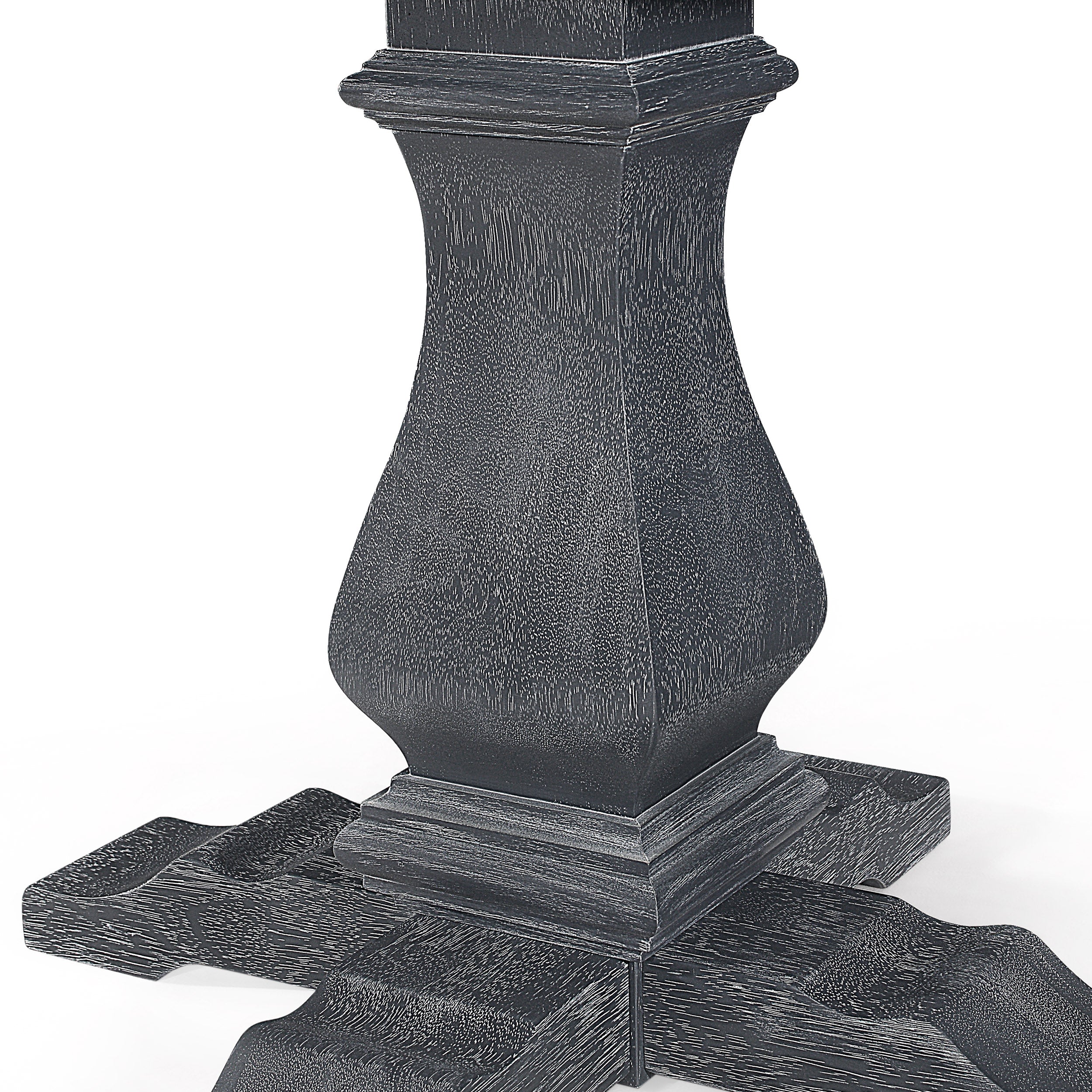 Ashlyn French Country Wood 5-Piece Expandable Dining Set