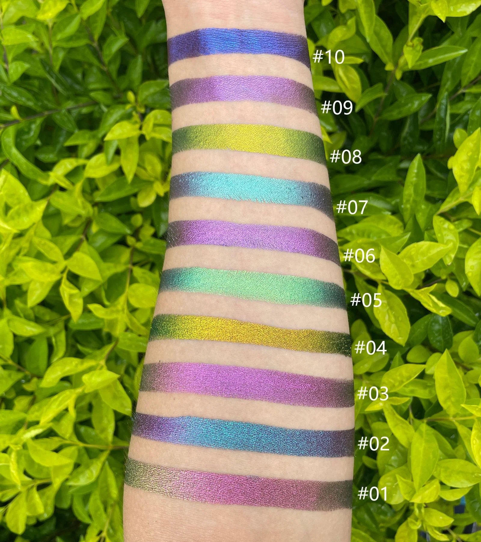 High Pigmented Holographic Duochrome MultiChrome Chameleon Eyeliner Pen