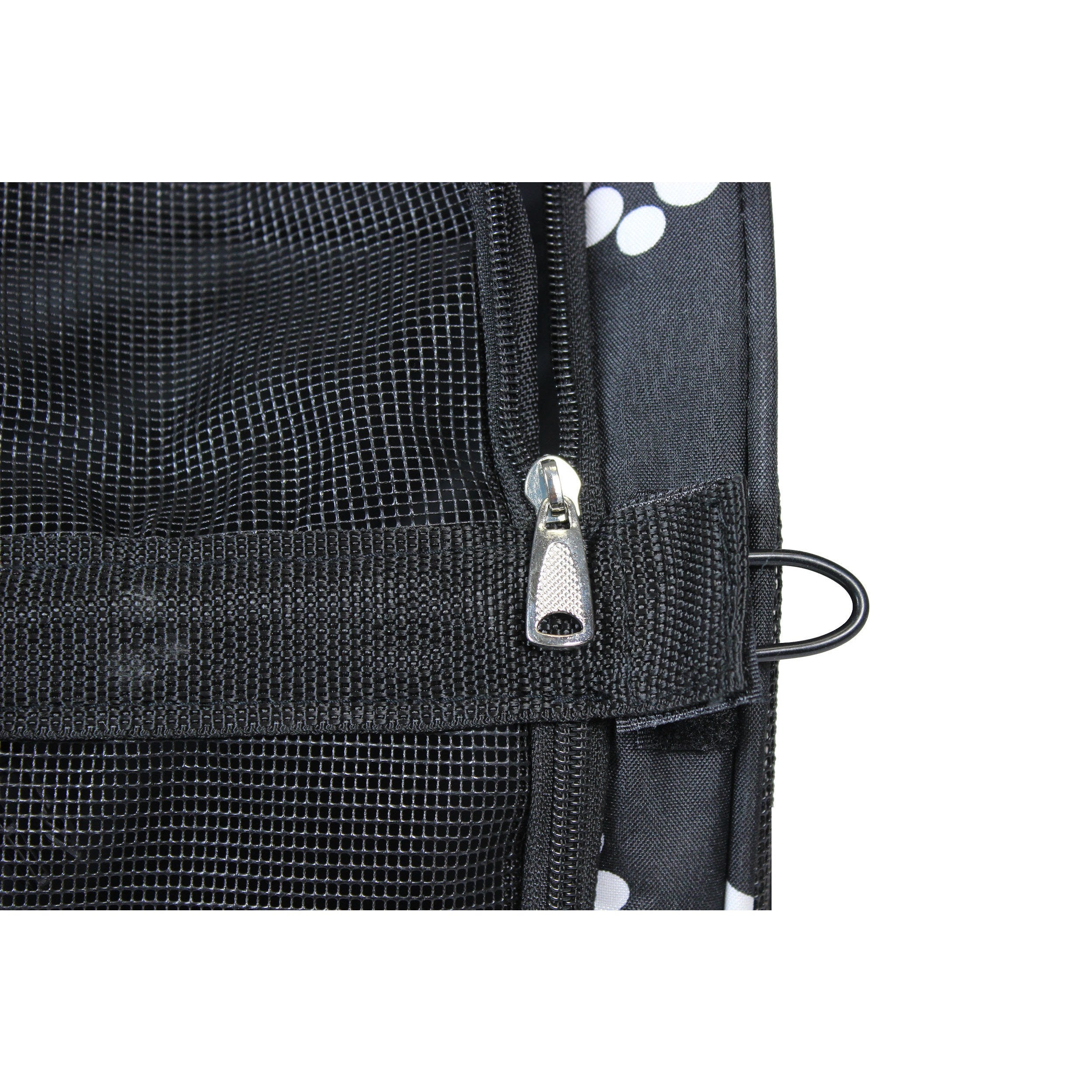 World Traveler  Zebra 20-Inch Rolling Small Pet Carrier Backpack Carry-On Convertible