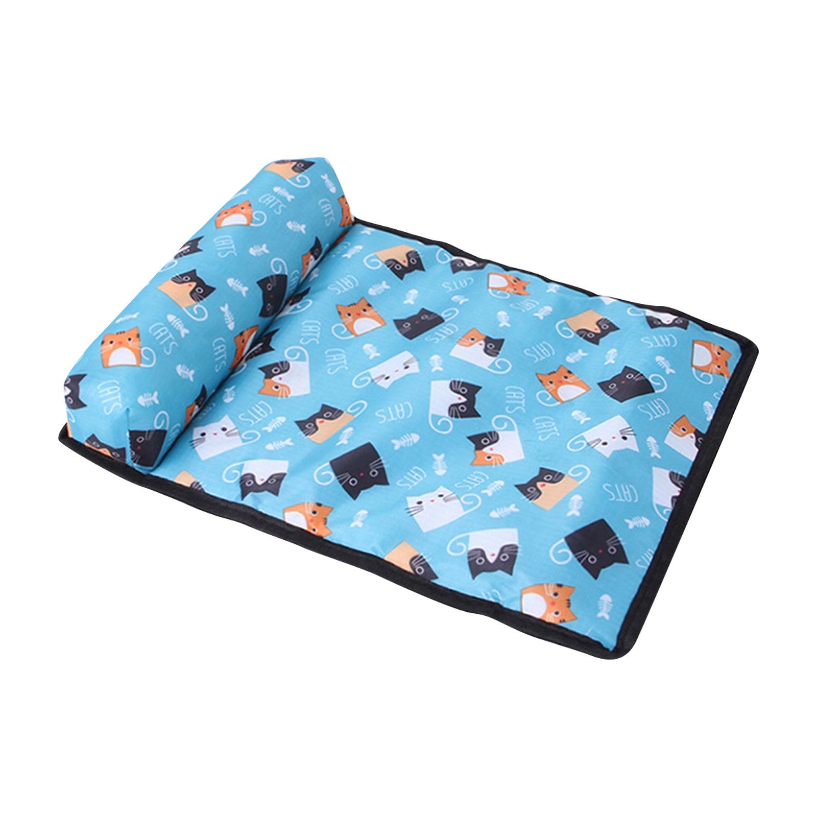 STEADY Pet Cooling Mat， Keep Cool in Summe， Perfect Indoors， Outdoors or in The Car，Blue