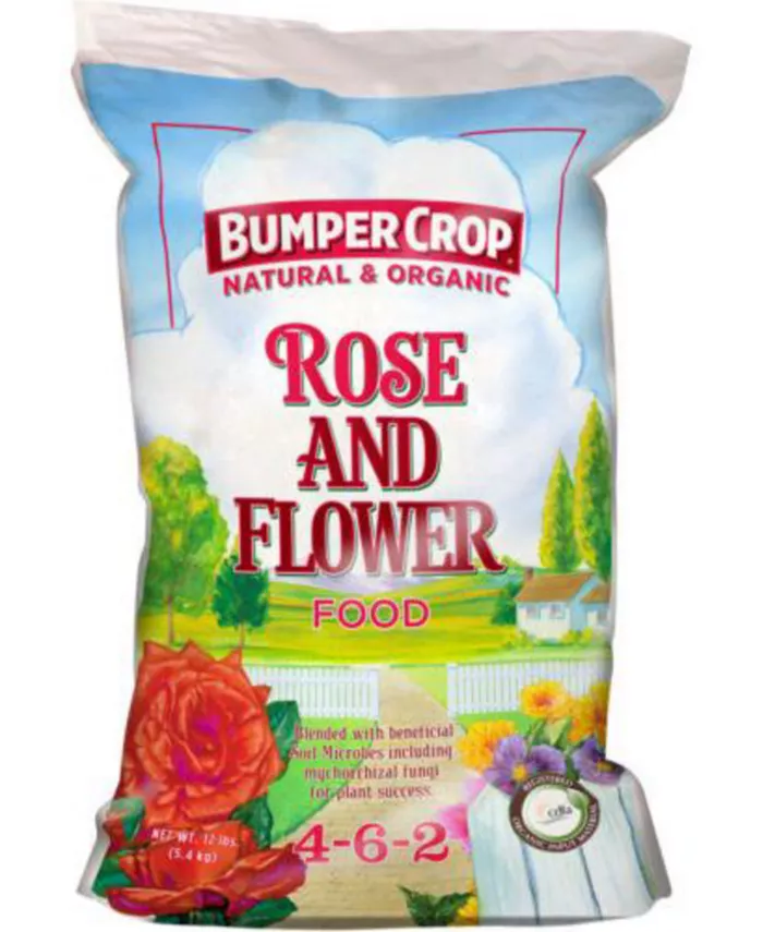 Bumper Crop 8098 Rose and Flower Food， 4-6-2， 4 bag