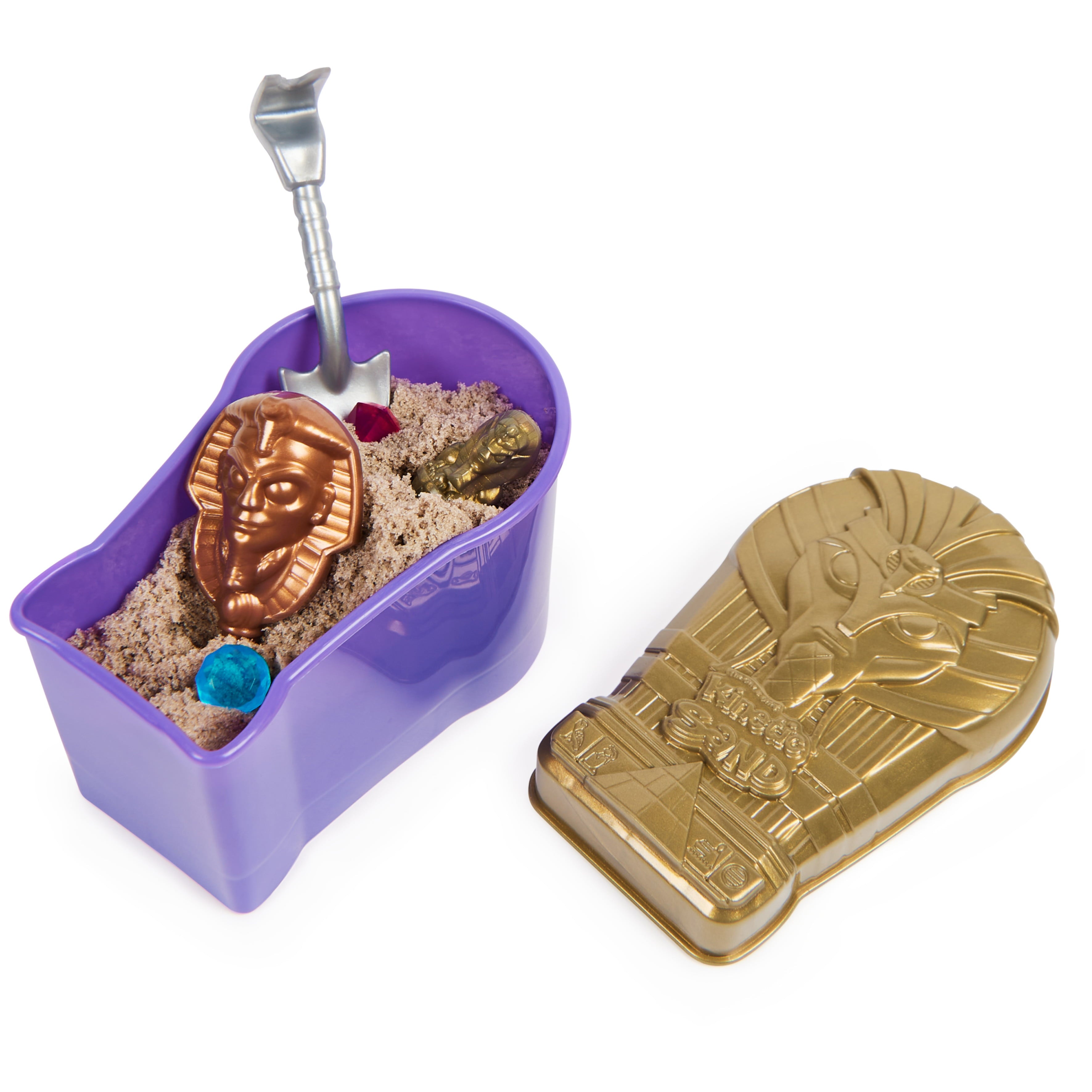 Kinetic Sand, Mummy Tomb with 6oz Brown Play Sand